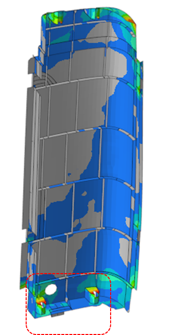 Corner Drop Right Corner Panel